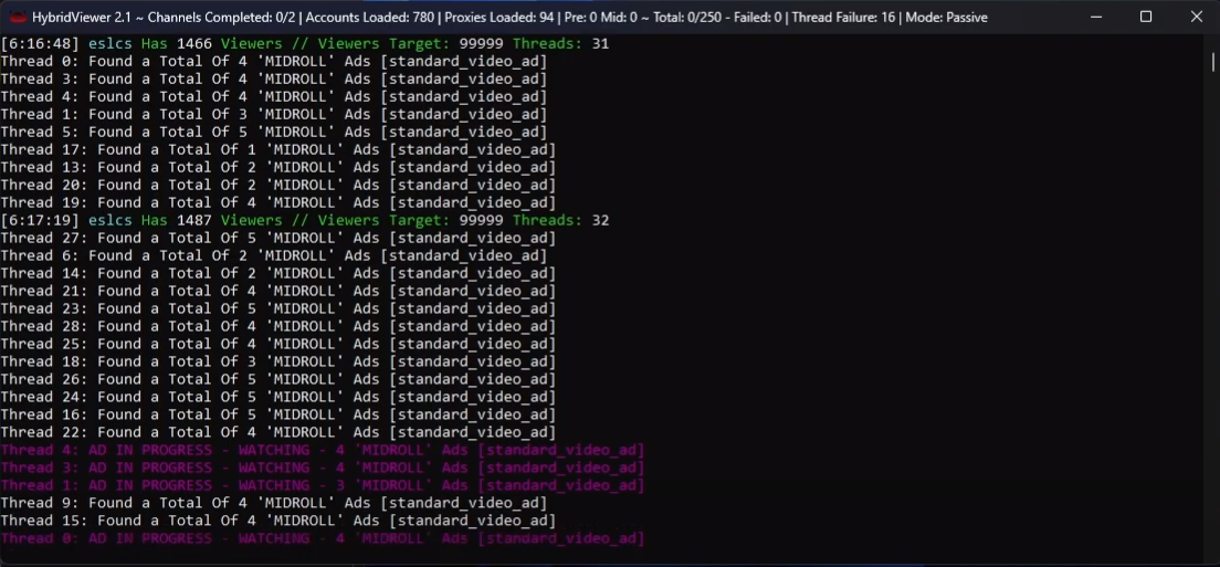 Preview of 'LuxBot.gg' revenue checker for twitch.tv showing features & GUI