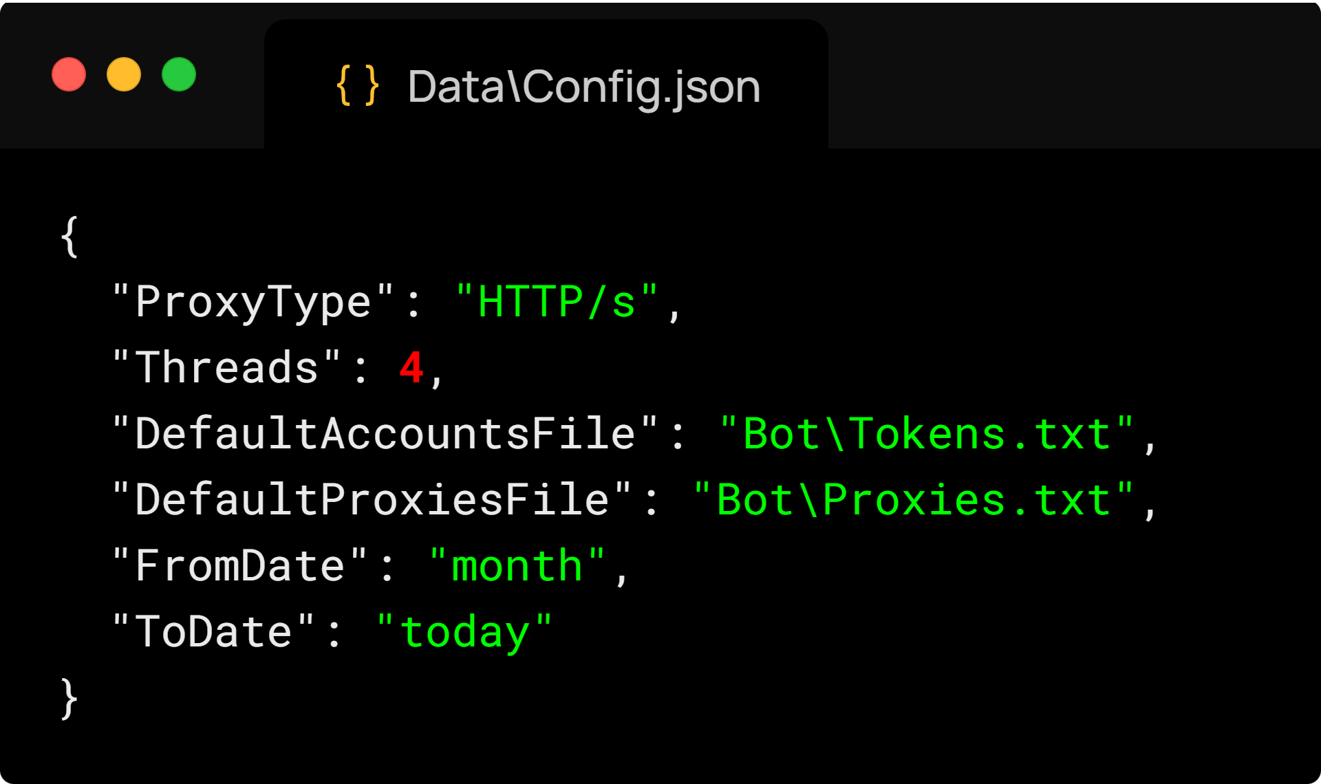 A preview of the revenue output and GUI for application